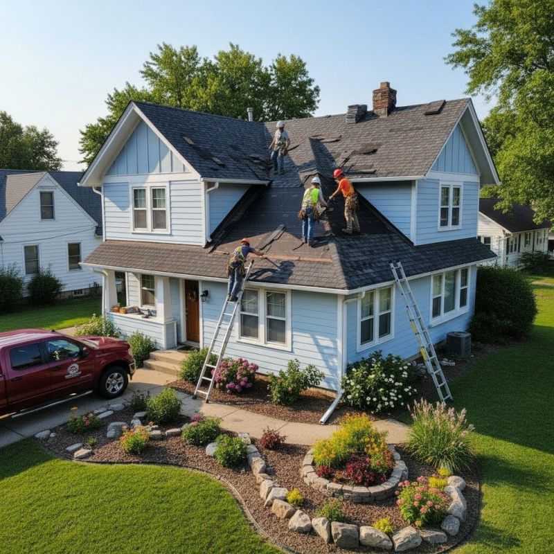 Roof Shingles Replacement detail